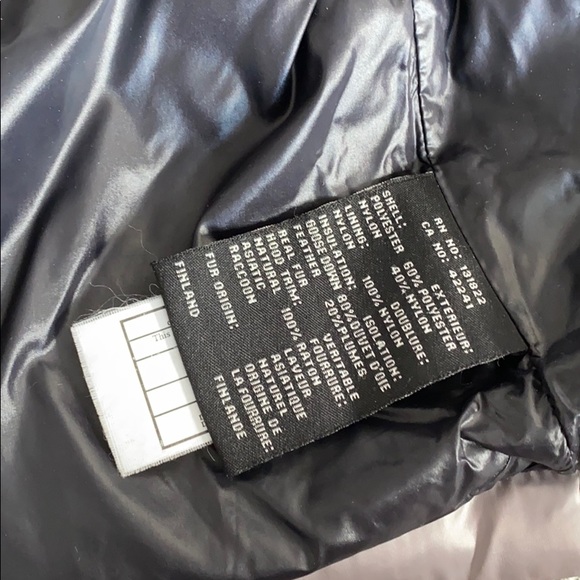 SAM Girl Puffer Coat with real fur size 18-24m - Picture 10 of 11